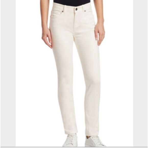 Loro Piana White Skinny Jeans Women’s Sz 46 Italy=10 US
